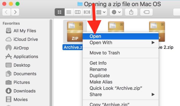 Zip and unzip files mac free